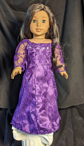 Dress - Purple Lace