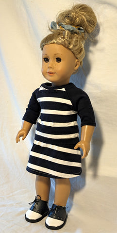 Two Piece - Navy Stripe