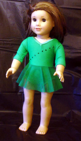 Leotard with Jewels - Sleeves